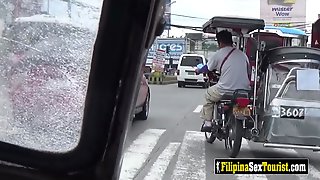 Hot Filipina babe is getting fucked hard