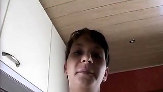 German, short hair Trinity fucks and