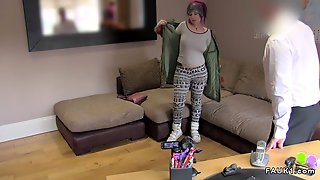 Big ass hottie rims British fake agent