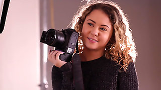 Young photographer Allie Addison has a