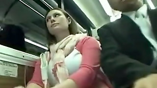Ruca taking a bus