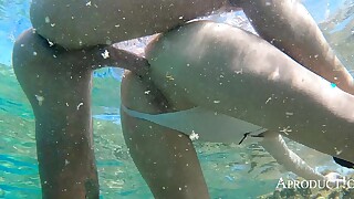 Underwater Anal Sex Cum Eat Mouth Piss
