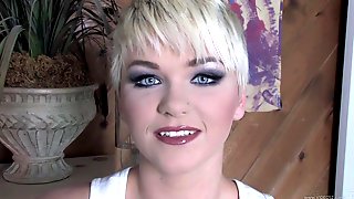 Cum loving amateur bitch Claudia Downs