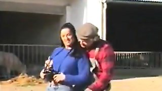 Sucking Some Cock Outdoors At The Farm