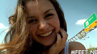 Busty blondes gentle footjob extreme film