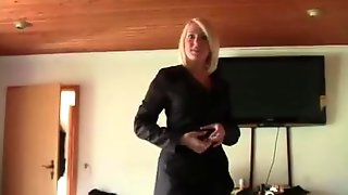Beautiful GF in corset fucked