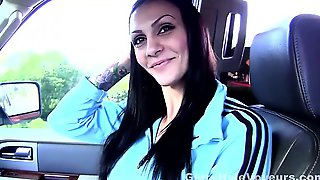 Glory hole busty blowjob slut big facial