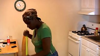 Ebony maid blackmails boss and demands