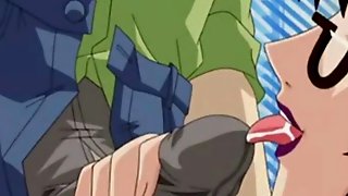 Beautiful Anime Lesbian Threesome