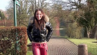 My moncler downjacket and ballet boots