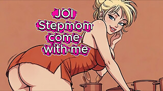 JOI Stepmother in Kitchen - Come with me
