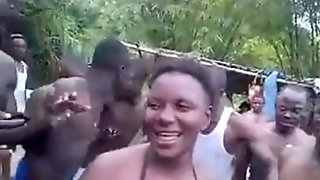 Incredible African Public Sex Video