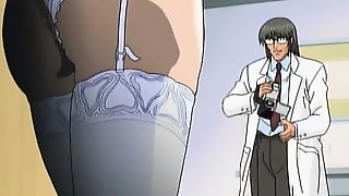 Hot anime cutie gets wet pussy teased in