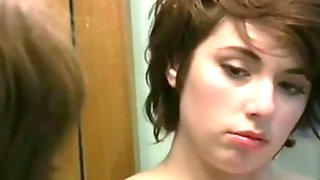 Lewd short haired ex-wife of my neighbor