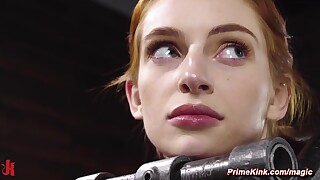Maya Kendrick is ocked in metal and anal