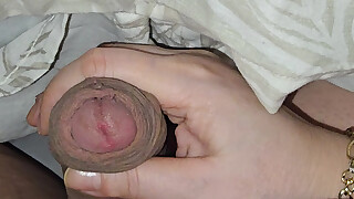 Step mom catches daughter handjob step