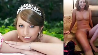 Here cums the bride
