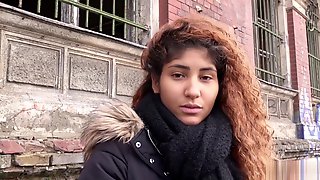 GERMAN SCOUT - EBONY TEEN FUCK TO EYE