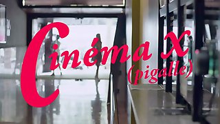 Irina giving in to her cinema kink