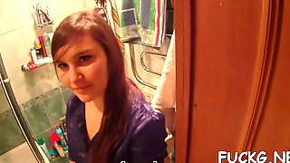 Magical teen bimbo tracy enjoys every bit